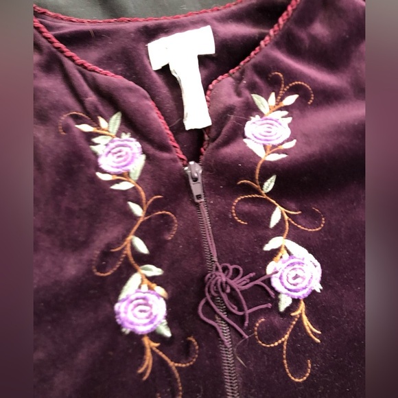 Vtg Vanity Fair Full Zip Housecoat - Picture 9 of 13